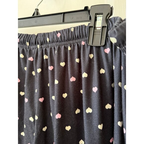 Ekouaer women’s size X-large heart black pajama pants - Picture 7 of 8